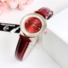 Đồng hồ nữ chính hãng Roberto Era RE8492 dây da đỏ mặt đá chảy size 32mm vỏ rose