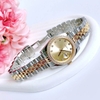 Set đồng hồ nữ Amica chính hãng màu demi vàng gold size 32mm - Đồng hồ Amica A059
