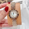 Đồng Hồ Nữ Franklin FL5488 Dây Thép Vàng Hồng Mặt Xà Cừ Trắng Size 32mm Mặt Xoay 360 Độ