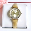 Đồng hồ nữ chính hãng Roberto Era RE084 dây da vàng mặt đá chảy size 32mm vỏ vàng gold