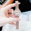 Set đồng hồ nữ chính hãng Roberto Era RE0843 dây da hồng vỏ rose size 32mm, kèm bộ dây kim loại và phụ kiện
