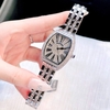 Đồng hồ nữ chính hãng Roberto Era RE021 dây kim loại silver, mặt đồng hồ oval size 36mm