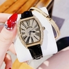 Set đồng hồ nữ chính hãng Roberto Era RE0224 dây da đen mặt số la mã, vỏ vàng size 36mm