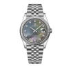 Đồng Hồ Nam Carnival 8250G-VT-DK Automatic Dây Thép Bạc Mặt Xà Cừ Xám Đen Size 38mm