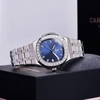 Đồng Hồ Nữ Carnival 8160L2-VT-X Dây Thép Silver Mặt Xanh Dương Viền Đá Size 34mm Sapphire