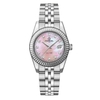 Đồng Hồ Nữ Carnival 8131L-VT-HK Dây Thép Bạc Mặt Xà Cừ Hồng Size 30mm Quartz Japan