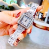 Đồng Hồ Nữ Franklin Đính Đá Chính Hãng Mặt Vuông Size 34mm Kim Xanh Quartz FL6188