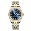 Đồng Hồ Nam Carnival 8131G2-CV-X Automatic Dây Thép Demi Vàng Mặt Xanh Navy Size 40mm
