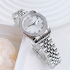 Set đồng hồ nữ Amica chính hãng màu bạc mặt trắng size 32mm - Đồng hồ Amica A059
