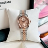 Đồng Hồ Nữ Carnival 8131L-CH-NN Demi Vàng Hồng Mặt Vàng Hồng Size 30mm Quartz Japan