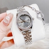 Đồng Hồ Nữ Roberto Era Dây Thép Silver Mặt Xám Viền Đá Size 28mm Roberto Era RE120