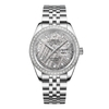 Đồng Hồ Nam Carnival 8131G2-VT-TT Automatic Dây Thép Bạc Mặt Thiên Thạch Size 40mm