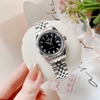 Đồng Hồ Nữ Carnival 8131L-VT-D Dây Thép Bạc Mặt Đen Size 30mm Quartz Japan