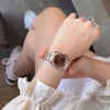 Đồng Hồ Nữ Carnival 8131L-CH-N Demi Vàng Hồng Mặt Nâu Size 30mm Quartz Japan
