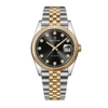 Đồng Hồ Nam Carnival 8250G-CV-D Automatic Dây Thép Demi Vàng Mặt Đen Size 38mm
