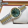 Đồng Hồ Nam Citizen Tsuyosa Automatic Demi Gold Green NK0024-54X Size 40mm