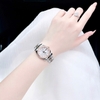 Set đồng hồ nữ Amica chính hãng demi vàng hồng mặt trắng size 32mm - Đồng hồ Amica A059