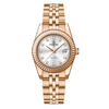Đồng Hồ Nữ Carnival 8131L-VH-T Dây Thép Vàng Hồng Mặt Trắng Size 30mm Quartz Japan