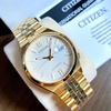 Đồng Hồ Nam Citizen Tsuyosa Automatic NK0022-50A Size 40mm Màu Vàng Mặt Trắng