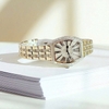 Đồng hồ nữ chính hãng Roberto Era RE0213 dây kim loại màu vàng gold, mặt đồng hồ oval size 36mm