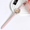 Đồng hồ nữ chính hãng Roberto Era RE0843 dây da hồng mặt đá chảy size 32mm vỏ vàng hồng