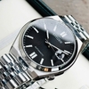 Đồng Hồ Nam Citizen Tsuyosa Automatic Black NK0020-55E Size 40mm Bạc Mặt Đen
