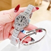 Đồng Hồ Nữ Franklin FL6166 Đính Đá Silver Chính Hãng Size 33mm Tặng Kèm Vòng Tay