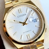 Đồng Hồ Nam Citizen Tsuyosa Automatic NK0022-50A Size 40mm Màu Vàng Mặt Trắng