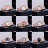 Đồng Hồ Nữ Carnival 8160L2-VH-XL Vàng Hồng Mặt Xanh Lá Viền Đá Size 34mm Sapphire