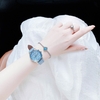 Set Đồng Hồ Nữ Citizen FB1440-57L Eco-Drive Dây Kim Loại Silver Size 32mm - Kèm Dây Da Xanh Và Vòng Tay