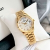 Đồng Hồ Nam Carnival 8239G-VV-TK Automatic Vàng Gold Mặt Xà Cừ Trắng Size 38mm Chính Hãng