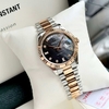 Đồng Hồ Nam Carnival 8239G-CH-DK Automatic Demi Vàng Hồng Mặt Xà Cừ Xám Size 38mm Chính Hãng