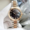 Đồng Hồ Nam Carnival 8239G-CH-DK Automatic Demi Vàng Hồng Mặt Xà Cừ Xám Size 38mm Chính Hãng