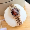 Đồng Hồ Nữ Carnival 8250L-VH-N Màu Vàng Hồng Mặt Nâu Socola Size 30mm Quartz Japan
