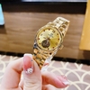 Set Đồng Hồ Nữ Carnival 8789L Automatic Dây Kim Loại Vàng 26mm - Kèm Lắc Tay