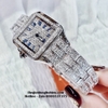 Đồng Hồ Davena Nữ - Davena 61151 Silver Kim Xanh 30mm Chính Hãng