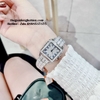 Đồng Hồ Davena Nữ - Davena 61151 Silver Kim Xanh 30mm Chính Hãng