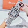 Đồng Hồ Davena Nữ - Davena 61151 Silver Kim Xanh 30mm Chính Hãng