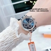 Đồng Hồ Nữ Davena 61216 Dây Mesh Sọc Xanh Than 38mm Chính Hãng