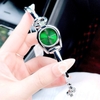 Set Đồng Hồ Lắc Tay Nữ Roberto Era Horsebit Mặt Xanh Lá Size 28mm - RE9104