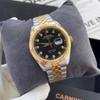 Đồng Hồ Nam Carnival 8131G Dây Thép Vỏ Demi Gold Black 41mm Chính Hãng