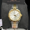 Đồng Hồ Nam Carnival 8131G Dây Thép Vỏ Demi Gold White 41mm Chính Hãng