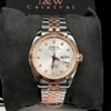 Đồng Hồ Nam Carnival 8131G Dây Thép Vỏ Demi Rose White 41mm Chính Hãng