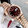 Đồng Hồ Nam Carnival 8131G Dây Thép Vỏ Rose Gold Brown 41mm Chính Hãng