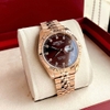Đồng Hồ Nam Carnival 8131G Dây Thép Vỏ Rose Gold Brown 41mm Chính Hãng
