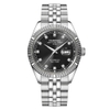 Đồng Hồ Nam Carnival 8131G Dây Thép Vỏ Silver Black 41mm Chính Hãng