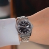 Đồng Hồ Nam Carnival 8131G Dây Thép Vỏ Silver Black 41mm Chính Hãng