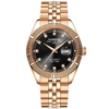 Đồng Hồ Nam Carnival 8131G Dây Thép Rose Gold Black 41mm Chính Hãng