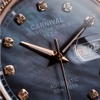 Đồng Hồ Nam Carnival 8131G2-CH-DK Automatic Dây Demi Vàng Hồng Mặt Xà Cừ Xám Size 40mm