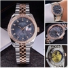 Đồng Hồ Nam Carnival 8131G2-CH-DK Automatic Dây Demi Vàng Hồng Mặt Xà Cừ Xám Size 40mm